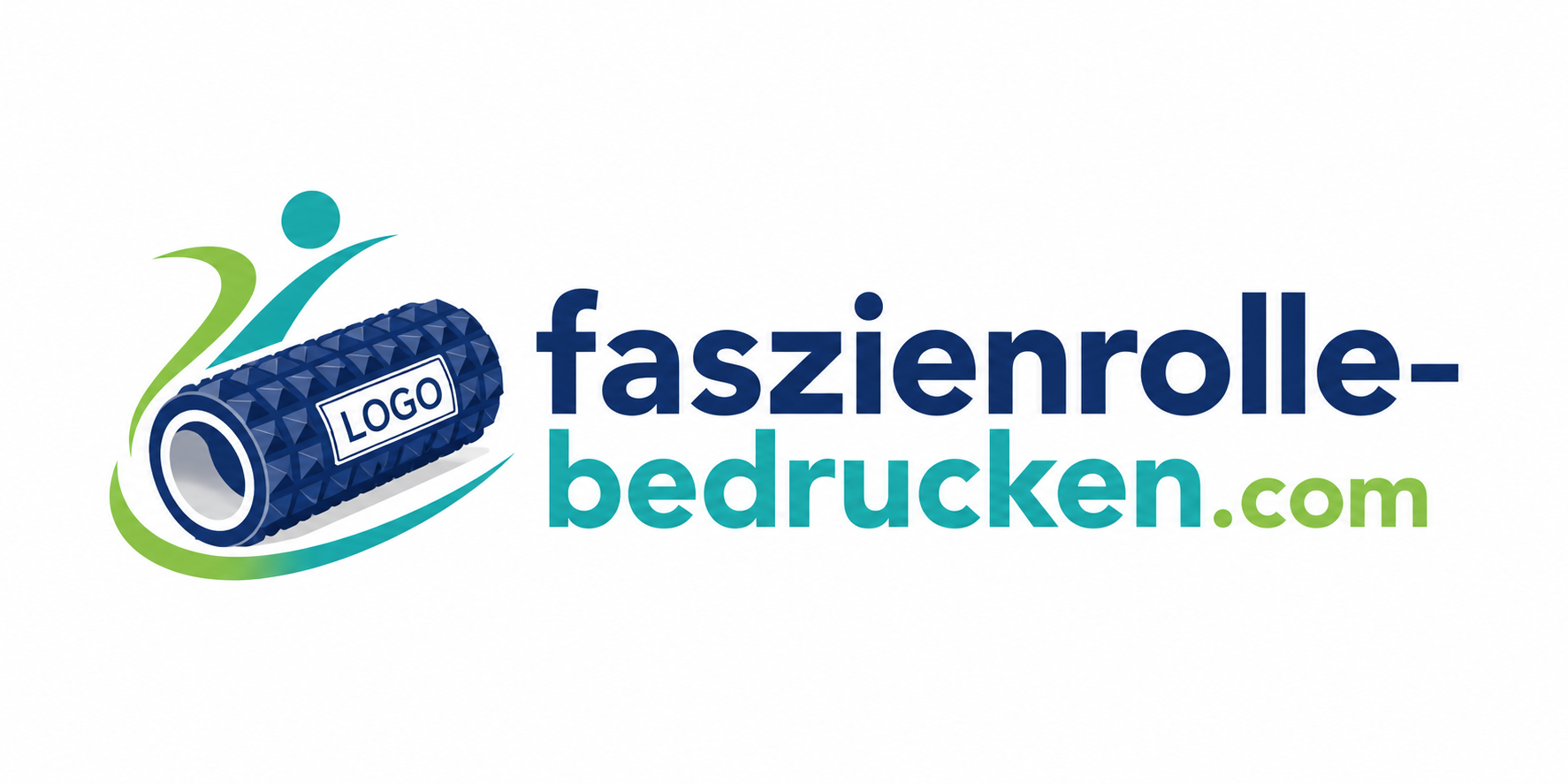 Faszienrolle bedrucken mit Logo | Individuelle Werbeartikel für Fitness & Gesundheit
